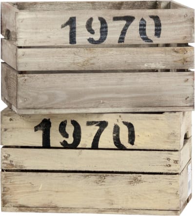 Kist open klein, old look / Cadeau kist / Houten verpakking / Krat / Houten Kistje / Cadeauverpakking