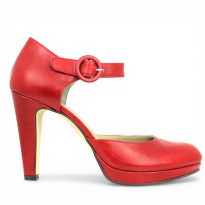 Noë Shoes Nabla Pump Sandalette Ruby