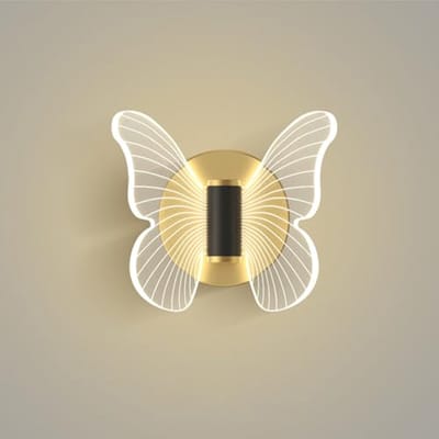 Creatieve Led-wandlamp voor Binnen - Vlinderontwerp voor Kinderkamer en Woonkamer