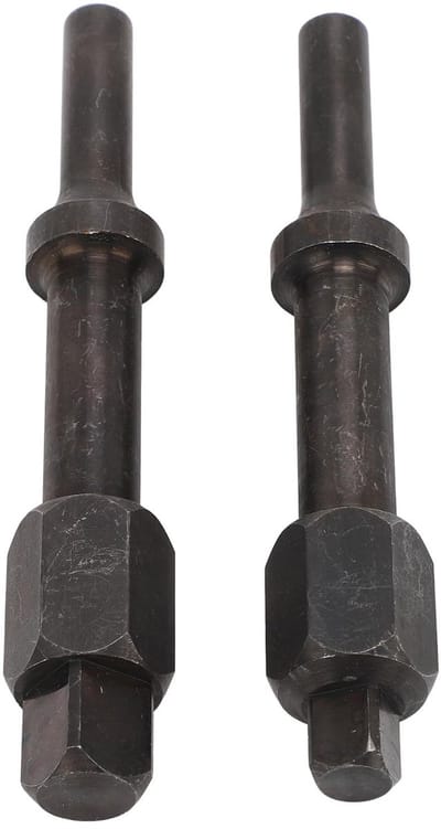 Allecto - Set van 2 Pneumatische Boutbrekers met Impactfunctie 3/8" en 1/2" voor Schroeven en Moeren