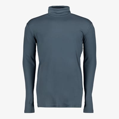 Mountain Peak heren thermoshirt met rollneck blauw - Maat S