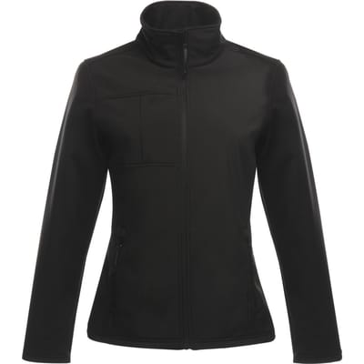 Regatta Dames/Dames Octagon II Zachte Shell Jas (Zwart)