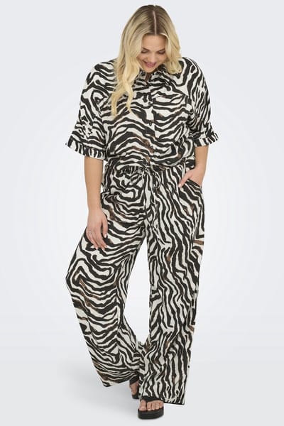 ONLY CARMAKOMA - CARBERTE PANTS AOP - Dames - Leggings
