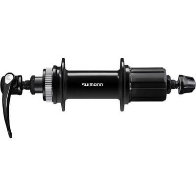 Shimano Fh-qc400-hm-b Cl Disc Qr Achternaaf Zilver 36H / 9 x 141 mm