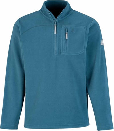 BJØRNSON Mels Fleece Pull-Over Heren - 4 Seizoenen - Trui - Maat 2XL - Petrol