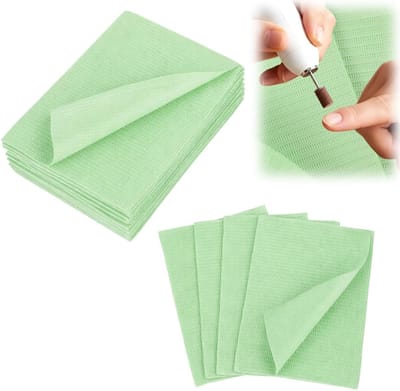 Wegwerp Onderleggers - Beschermende Matten - Hygiënisch Werken - Absorberend Houtpulp - 20 Stuks 33x45cm - Groen