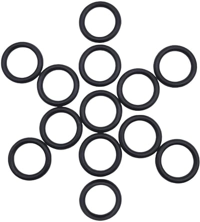 Store_9 - Nitril Rubber O-ringen - Afdichtingsring - Duurzaam en oliebestendig - Zwart - Pakking Ringen - Geschikt voor sanitair en machines - 50 Stks