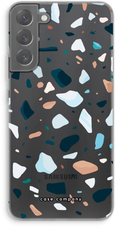 Case Company® - Hoesje geschikt voor Samsung Galaxy S22 Plus hoesje - Terrazzo N°13 - Soft Cover Telefoonhoesje - Bescherming aan alle Kanten en Schermrand