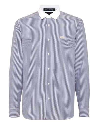 Overhemd Slim Fit Skull And Plein