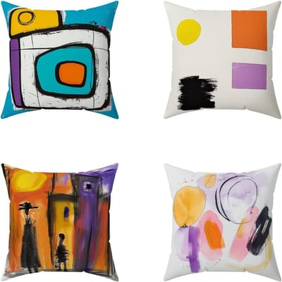 Kussenhoes - Decoratieve hoes - Buiten decoreren - Dubbelzijdig bedrukt - 70x70 cm - Meerdere kleuren
