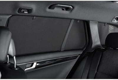 Dailygoods- Zonwering Auto - Pasklare Car Shades - UV-bescherming - Achterportieren - Compatibel met Volkswagen Golf VIII Variant 20- - Bevestiging met clips - Raamzonwering