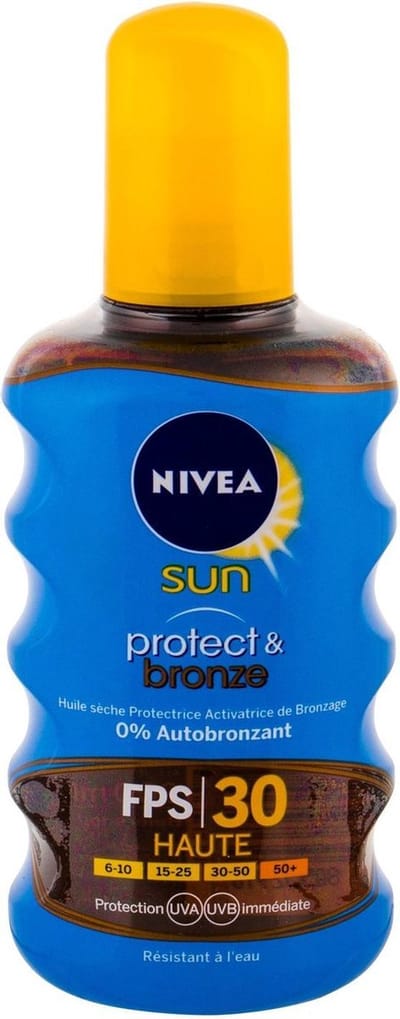 Zonbeschermings&bruiningsolie Spf30 200 ml