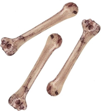 Set van 4x stuks horror thema decoratie bot 343cm - Halloween kerkhof versiering