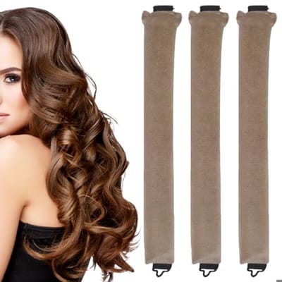 Heatless Curlers voor Prachtige Krullen - Ideaal voor Lange en Korte Haarstijlen