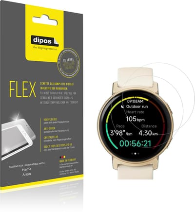 dipos – 2x Beschermfolie geschikt voor Hama Arion | 3D Full Cover Screenprotector | 100% Passend
