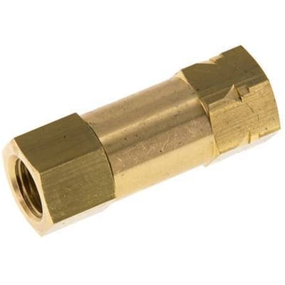 G 1/4'' Binnendraad Messing Terugslagklep 0.4-40 bar (5.8-580 psi)