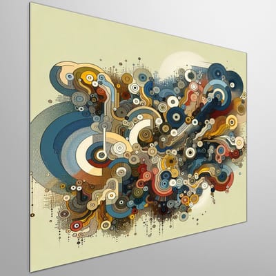 Kunstprint | Wanddecoratie | Dibond | 100 × 100 cm