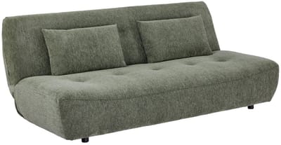 sweeek - 3-zits slaapbank van chenille stof - klik