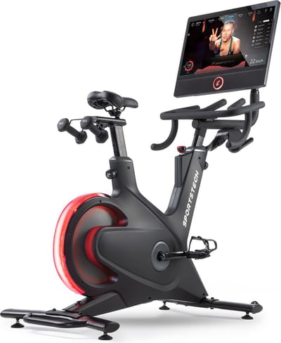 Sportstech sBike Speedbike | 21,5" Touchscreen | LED-verlichting