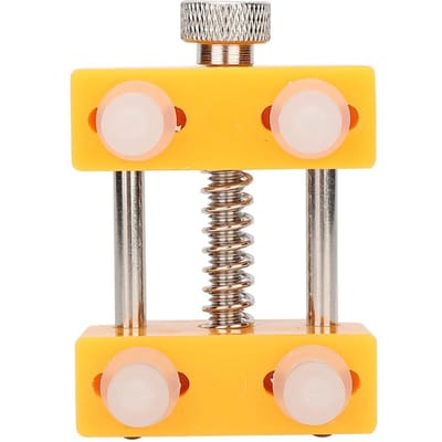 Support d'ouverture de boîtier de montre Outil de réparation Horloger Kit de remplacement Ouvreur (Bleu) yellow