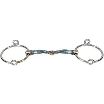 Enkel paard bit Trust Sweet Iron Slow twist locked