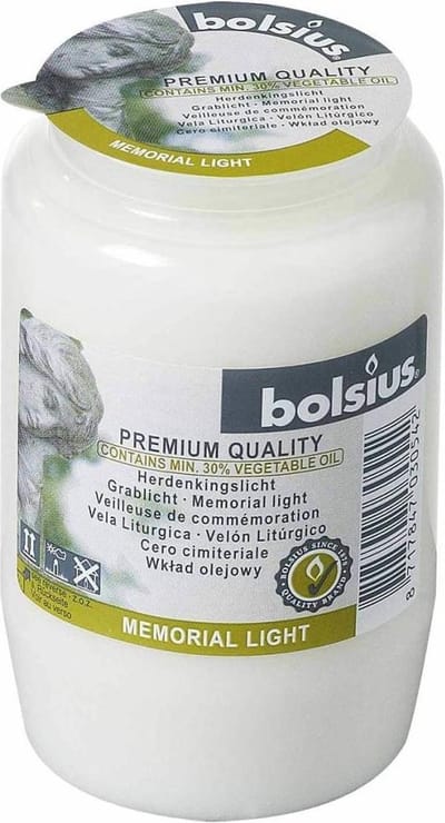 Bolsius Graflicht navulling nr.3 wit