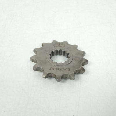 Pignon de sortie de boite JT Sprockets pour Moto Malaguti 50 XSM 2003 à 2006 13 dents pas 420 / JTF1120.13 Neuf