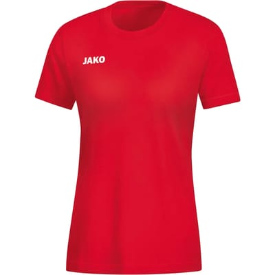 Jako Base T-Shirt Dames - Rood | Maat: 34