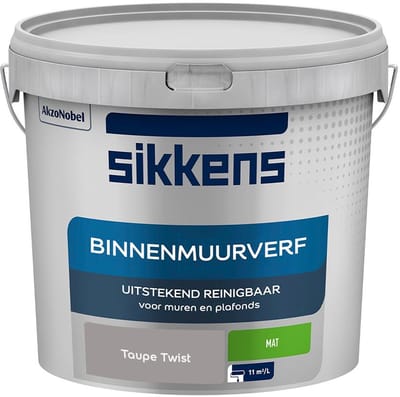 Sikkens - Binnenmuurverf Mat - Taupe Twist - Mengverf - 5 L