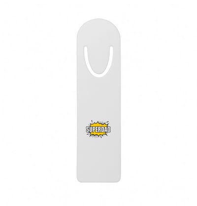 Hacebo® - superdad metalen boekenlegger - Papa - supervader - vader cadeautjes - vaderdag - verjaardagscadeau - verjaardag - cadeau - geschenk - kado - gift - vader artikelen Bladwijzer boekenleggers - 12.7 cm x 3.2cm