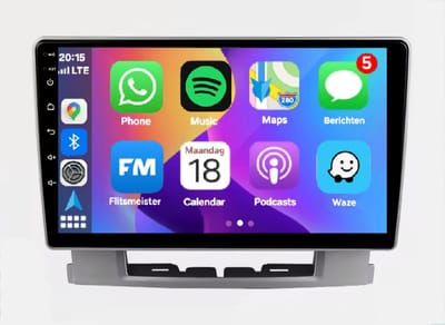 Autoradio 2/32GB met Carplay en Android Auto | Geschikt voor Opel Astra J 2009-2016 | radio scherm met navigatie | 2009 2010 2011 2012 2013 2014 2015 2016 | Vauxhall Buick Verano gtc opc