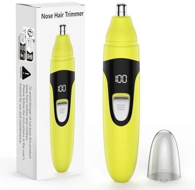 Draadloze Neushaartrimmer - Pijnloze Trimmer voor Oren en Neus met Eenvoudige Reiniging