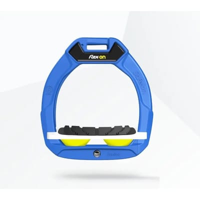 Veiligheidseindelen voor het rijden Scheve Grip Blauw/Wit/Geel kind Flex-On Safe-On