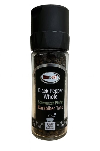 Peper Zwart Heel - Kara Biber Tane 50g - 100% Natuurlijk - Specerij voor Koken