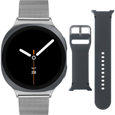 Samsung Special Edition Galaxy Watch 8 Grijs/Zilver Mesh 44mm
