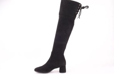 Pedro Miralles Dames Laars Lang | Zwart | Maat: 39
