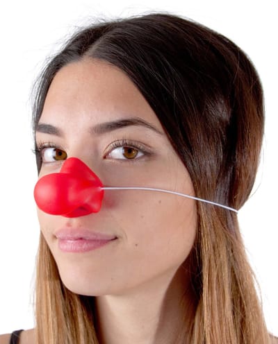 PARTYPRO - Rode bozo clown neus
