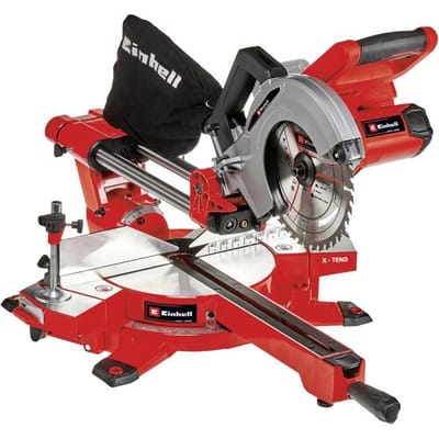 Einhell Accu Radiaal Afkort-/Verstekzaag TE-SM 36/210 Li Solo - Power X-Change - 36 V/Li-ion - Ø210 mm - Incl. 40 tands zaagblad - Excl. accu en lader