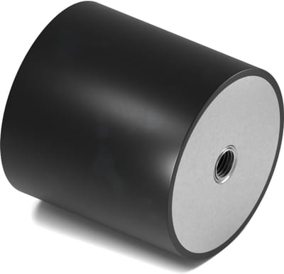 Rubbermagazijn - Trillingsdemper - Type C - 100x100mm - M16 - Prijs per stuk