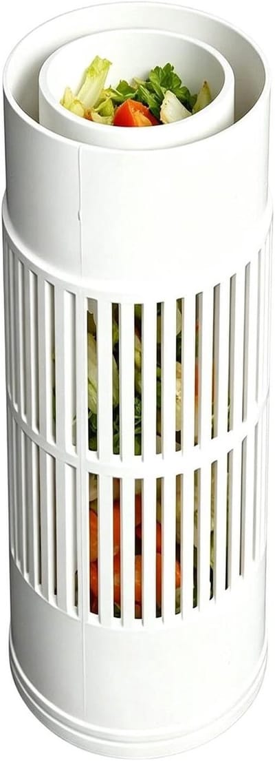 Wormenbak Compostbak - Compostemmer Afvalverwerker - Afval Verwerken - Windbestendige Afdichting - 29 x 131 x 124 cm - Niet gespecificeerd
