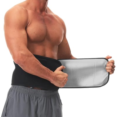 Ceinture de sudation sauna pour hommes, amincisseur de taille brûleur de graisse, gaine sculptante pour le corps, corsets d'entraînement pour la perte de poids, gaines amincissantes, musculation S brown