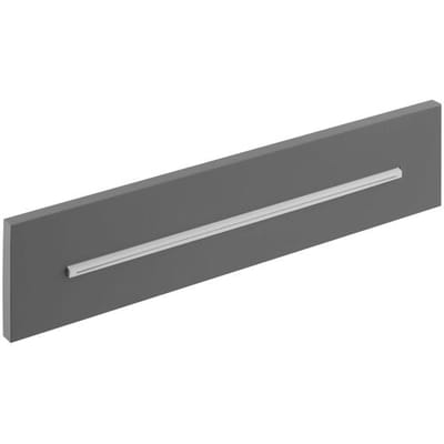 Herzbach DEEP GREY wall-mounted spout XL for concealed installation 23.696000.1.06