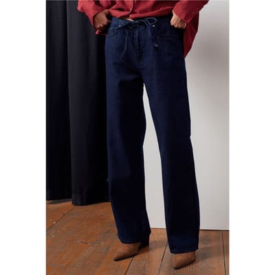 Dames Middelhoge Rechte Jeans