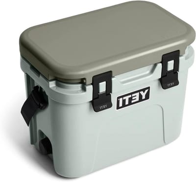 Geïsoleerde Koelbox - Hard Cooler - Buitenactiviteiten - Lekbestendige Banden - 15 Liter - Groen