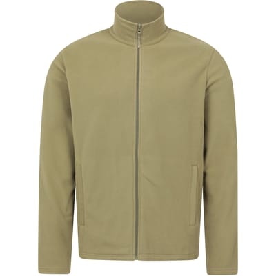 Mountain Warehouse Heren Raso Full Zip Fleece Top (Groen)
