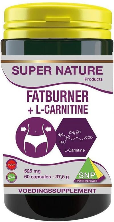 SNP Fatburner extra forte & L-carnitine 525 mg puur Capsules