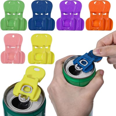 Handmatige Blikopener Set van 12 Stuks, Ideaal voor Frisdranken, Sappen en Conserven