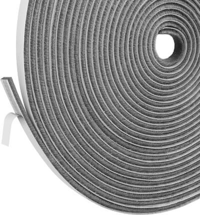 Dailygoods - Zelfklevende Borstelafdichting voor Deur en Raam - Tochtstrip Grijs