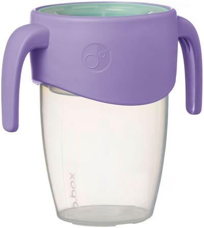 b.box 360-Beker | Peuterbeker en Trainingsbeker met Siliconen Drinkrand | Morsbestendig Vergrendelingsmechanisme voor Onderweg | Vaatwasserbestendig | 250 ml