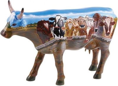 Cowparade Large The Tank
